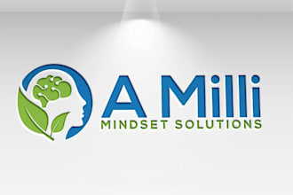 create awesome and gorgeous mindset logo or icon design
