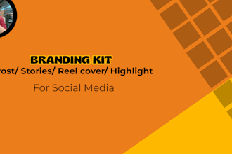 create a branding kit with templates for social media post