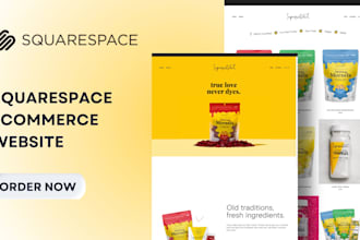 sqaurespace ecommerce, squarespace ecommerce website, squarespace online store