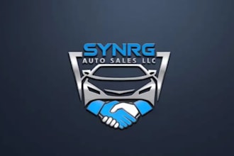 design amazing classic new car logo for you