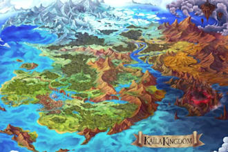 create a detailed fantasy map illustration for dnd rpg map , world event map