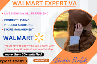 be your walmart 2 step dropshipping VA and wfs
