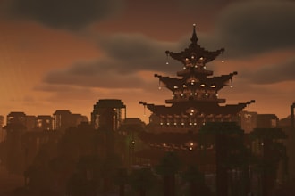 build minecraft castles, villages, bases, landscapes