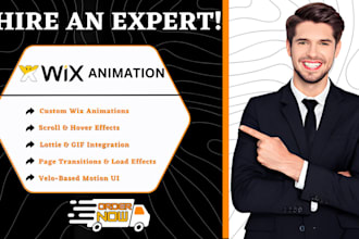 create stunning wix animations and motion effects for a dynamic website