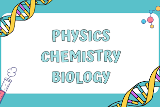 be your physics, chemistry and biology tutor
