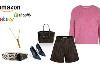 do professional amazon,ebay, aliexpress, shopify product image editing services