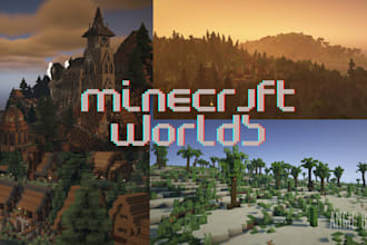make custom minecraft maps, terrains, and survival worlds