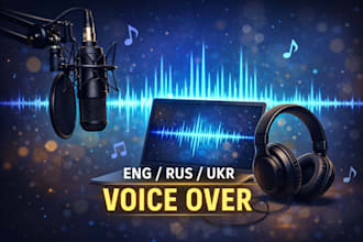 record a warm, natural russian female voiceover