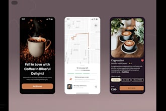 develop modern coffee business app coffee delivery app coffee shop sales app
