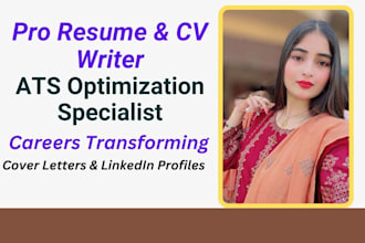 professional resume writing and cover letter ats optimized, executive CV