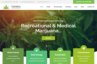build squarespace marijuana cannabis cbd website cigarette tobacco hemp website