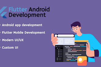 do android app development in flutter