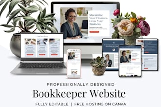 build finance, insurance, business, loan, accounting website