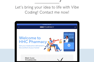 create a modern, fast, and aesthetic website with vibe coding