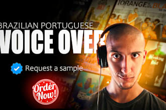 do a male brazilian portuguese voice over