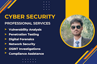 provide cybersecurity projects and services on your demand