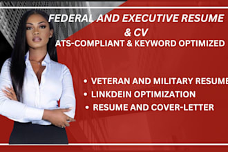 provide federal resume writing for your targeted usajobs, job