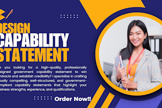 design government capability statement capability  statement