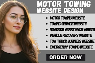 motor towing website  roadside assistance website and vehicle recovery website