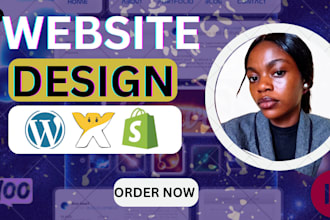 design wix landing page website revamp wordpress website clone shopify store API