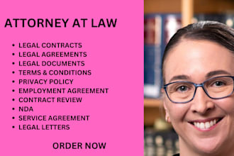 write and review your legal agreement, contract, nda, mou
