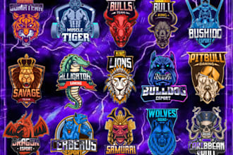 design gaming, twitch and ea sports logo