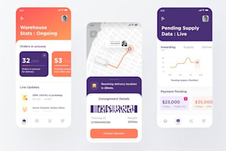 code secure warehouse app, freight management, logistics, courier management app