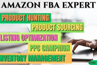 be your amazon fba wholesale virtual assistant