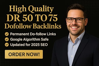 increase domain rating DR 75 ahrefs using high quality backlinks