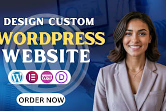 custom wordpress website design ionos website redesign on bluehost hostinger