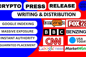 write press release crypto press release, crypto press release distribution