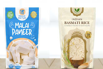 do product label design, pouch design and product packaging design