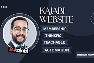 set up your online course website on podia, thinkific, kajabi or learnworlds
