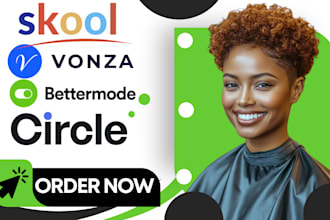 setup and build your skool circle so vonza bettermode online community