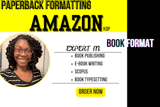 paper back formatting book typesetting kindle formatting amazon kdp ebook lulu