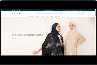 design abaya website abaya store clothing store abaya shopify store hijab store