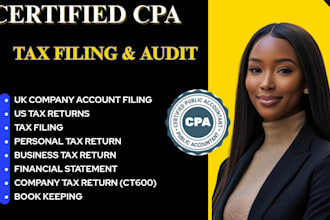 be your UK tax advisor annual account and bookkeeping ct600 tax filing with hmrc