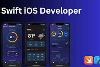 do mobile app development for iphone with swift and xcode