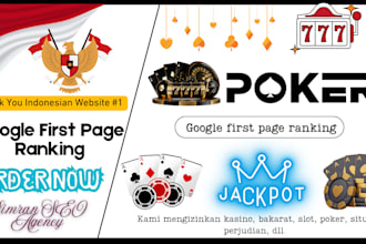 rank your indonesian website on the first page of google