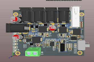 do pcb design  layout  circuit design usb pcb board schematic design embedded