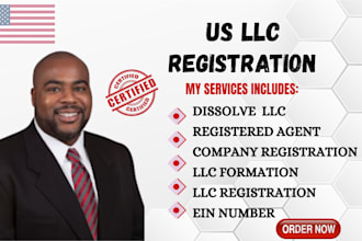 do us llc registration, registered agent, ein, dissolve llc and llc formation