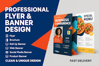 design a custom solar flyer, marketing flyer to boost your product or services