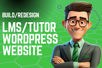 build wordpress lms website learndash tutor lms masterstudy buddyboss website