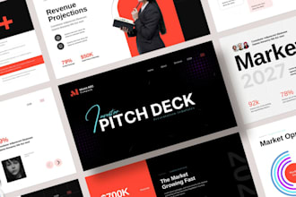 revamp, enhance powerpoint presentation, edit pitch deck, google slides canva