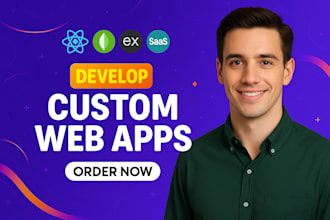 develop custom web apps accounting software booking mern stack full saas solutio
