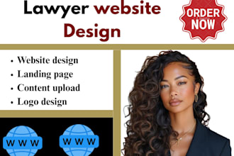 design lawyer website law firm website attorney website landing page