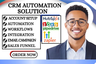 setup pipedrive hubspot zapier zaps API integration ai agent manychat zoho ghl