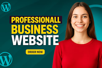 redesign or design professional business website at cheap