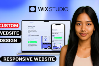design or redesign a responsive wix studio website