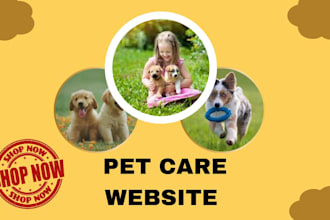 create petcare website dog walking website pet grooming animal website wordpress